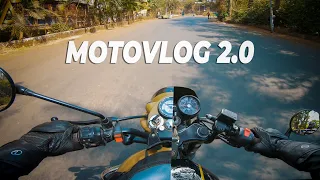 MY FIRST MOTOVLOG with something new!