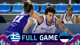 Greece v Estonia | Full Basketball Game | FIBA Women's EuroBasket 2023 Qualifiers