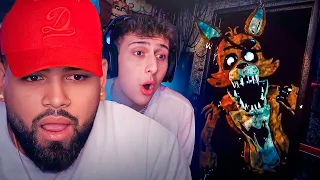 EL JUEGO MAS TERRORIFICO DE FNAF 😱 | Five Nights at Freddy's Plus 💀 con @papi-keicy