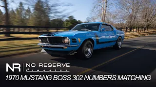 1970 Ford Mustang Boss 302 Numbers Matching - FOR SALE CALL 18005627815