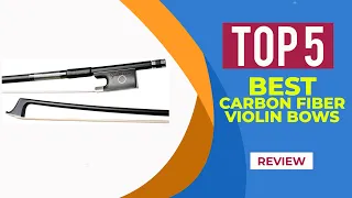 Top 5 Best Carbon Fiber Violin Bows in 2024 (Reviews) : Carbon Fiber Violin Bow for Advanced Student