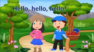 The hello song  part 1 part 2