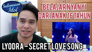 Guru Vocal Komentari LYODRA - SECRET LOVE SONG INDONESIAN IDOL 2020 (reaction)