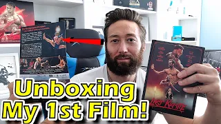 Unboxing my 1st Movie! / The Last Kumite Media Book!