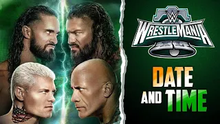WWE WrestleMania 40 Date And Time In India | Wrestle Dome
