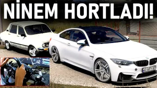 DEDEMLE NİNEMİN MEZARINA GİTTİK! (NİNEM HORTLADI) - BMW M4 VE TOROS İLE YANLAMA - ETS 2 Mod T300RS