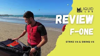 On Water Review - F-ONE Strike V4 & Swing V4 Comparison with Charles at Liquid Blue Cabarete