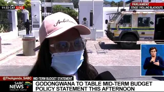 MTBPS 2021 | Black Sash members stage picket outside parliament ahead of the mid-term budget