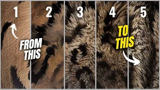 Painting Realistic Fur | My Simple 5 Step Process