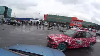 BMW e30 + Москвич 408 Blockbuster Kiev Ukraine 14 05 16