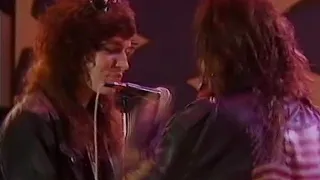 Bon Jovi with Cinderella & Scorpions - Hound Dog (Moscow 1989)