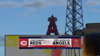The Show 22 Full Match - Cincinnati Reds vs Los Angeles Angels - Simulation