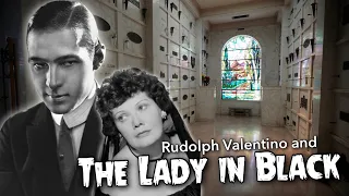 The Graves of Rudolph Valentino & The Lady in Black   4K