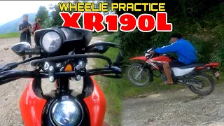 Nonstop Wheelie on XR190L|Bandhanvlogs