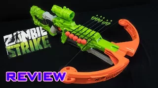 [REVIEW] Nerf Zombie Strike Dreadbolt | Unboxing, Review, & Firing Demo