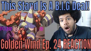 JJBA Golden Wind Ep. 24 REACTION | Life After Death! A NOTORIOUS Stand!