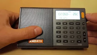 Продажа и обзор радиоприемника XHDATA D-808.