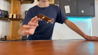 How To 360 Flip A Fingerboard