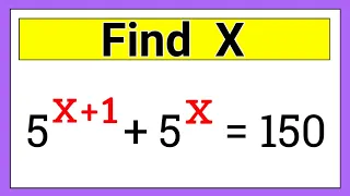 Nice Exponent Simplification Math |Find the value of X |Olympiad Math |Nitesh Eduworks