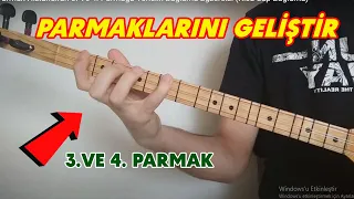 Parmak Hızlandıran 3. Ve 4. Parmağa Yönelik Bağlama Egzersizi - 1