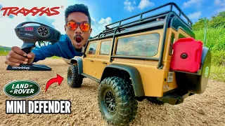 RC Mini LandRover Defender Traxxas Car Unboxing & Testing - Chatpat toy tv
