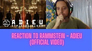 FIRST TIME REACTION! to Rammstein - Adieu (Official Video)