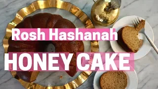 The BEST Honey Cake Recipe for Rosh Hashanah!