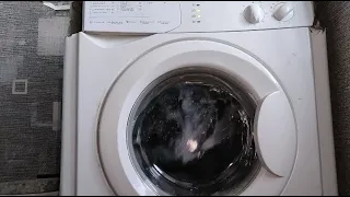 Hotpoint indesit wisl 92/102 - fragment of cool rinse and spin 900 rpm