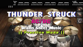 AC/DC :Thunderstruck || Drums Sheet Music (With Download)