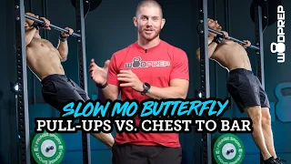 Butterfly Pull-ups vs Butterfly Chest to Bar (Slow Mo Breakdown!)