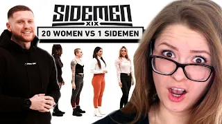 20 WOMEN VS 1 SIDEMEN: ETHAN EDITION REACTION