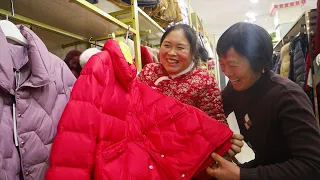 Скоро китайский Новый год, толстушка купила свекрови новую одежду, а свекор улыбнулась и