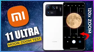 Xiaomi M1 11 Ultra - Moon Zoom Test