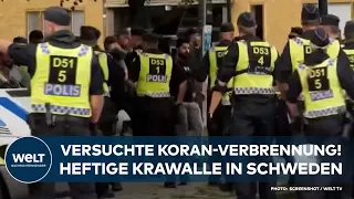 KRAWALLE IN SCHWEDEN: Polizei hindert Aktivisten an Verbrennung von Koran in Malmö