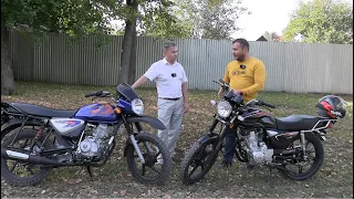 Сравнение "осьмушек" - индийский BAJAJ BOXER 125X и китайский REGULMOTO RM 125.