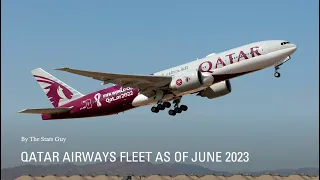 Qatar Airways Fleet as of June 2023