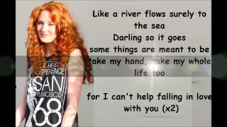 Janet Devlin - I Cant Help Falling In Love (With Lyrics) Live Show 2