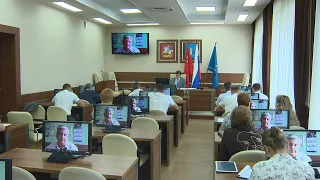 Оперативное совещание  провел первый заместитель главы администрации Раменского г.о Олег Плынов.