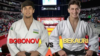 BEKAURI vs BOBONOV. Fast IPPON. Seoi-nage / 背負投.