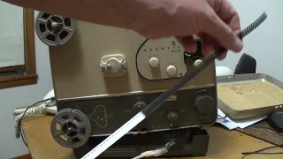Kodak Brownie 500 8mm Film Projector Demonstration