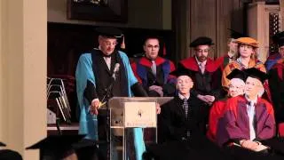 Graduation 2011 Honorary Award Speech- Sir John Enderby