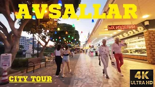 [4K] 🔥Avsallar🔥Alanya Tour with Scooter | Tourists' Favorite | High Definition | Antalya, Turkey🇹🇷