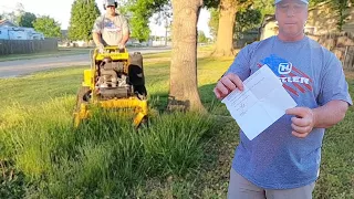 Getting Real CITY VIOLATION FOR TALL GRASS AND WEEDS Cleaned Up - Satisfying Lawn Care