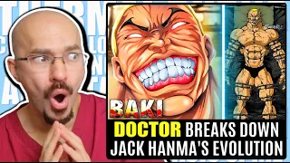 DOCTOR breaks down JACK HANMA'S SURGICAL TRANSFORMATION