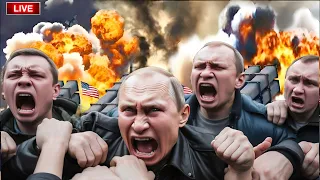 HAPPENING TODAY!! GOODBYE PUTIN, US secret weapons destroy Russian City Centers