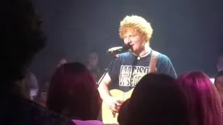 Ed Sheeran - Parting Glass, private show for Kruitfabriek Belgium, 23th November 2012