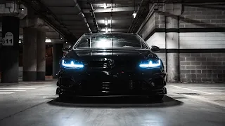 VW GOLF 7 GTI 370 HP ALL BLACK| OZ RACING WHEELS| 4K