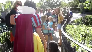 Skipping with Snow White