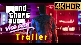 GTA Vice City Remastered 4K Trailer 2023 | New Grand Theft Auto #trending