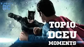 Top 10 DCEU Moments | Best Action Scenes